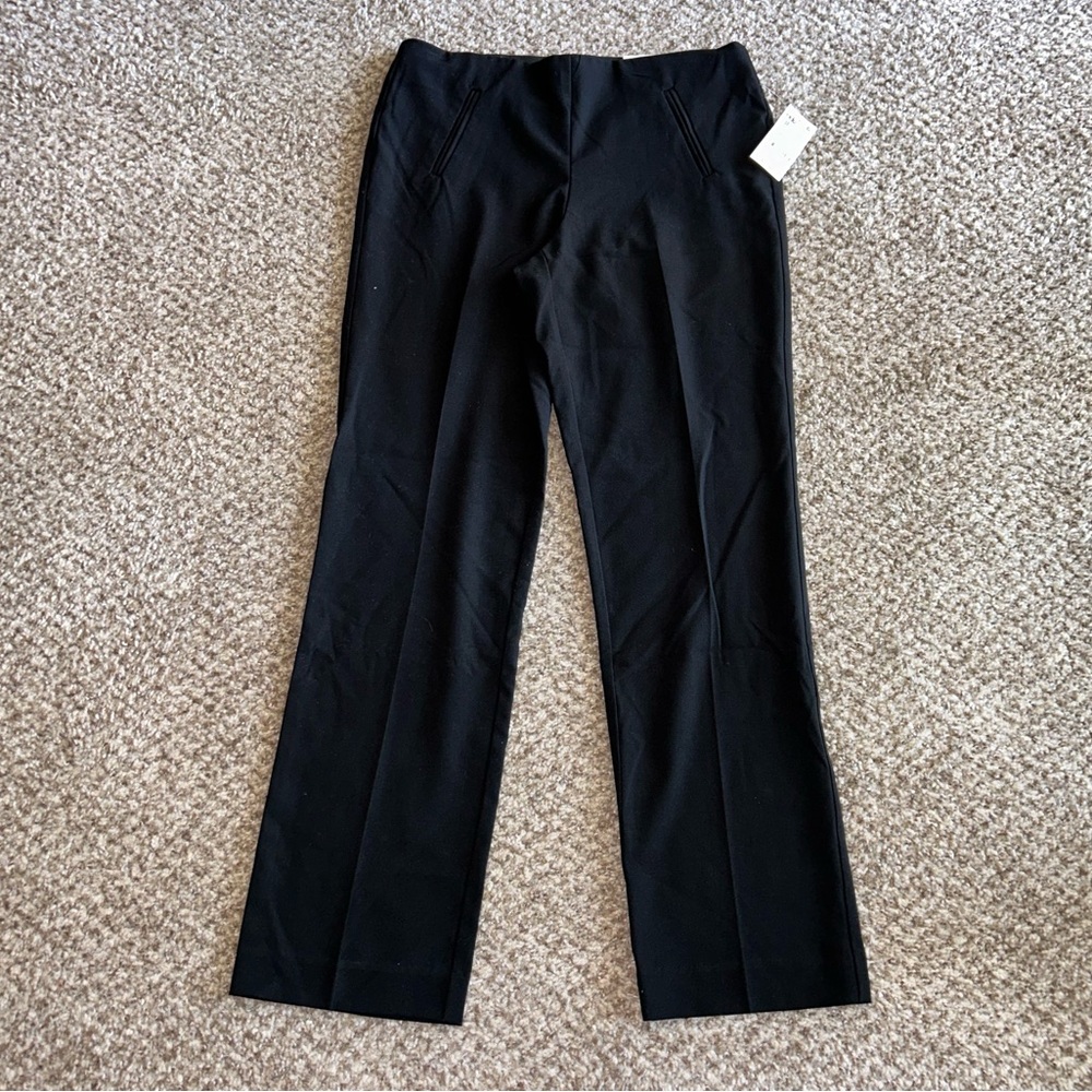 Straight Leg Black Dress Pants - Style & Co - Women’s Size 4P